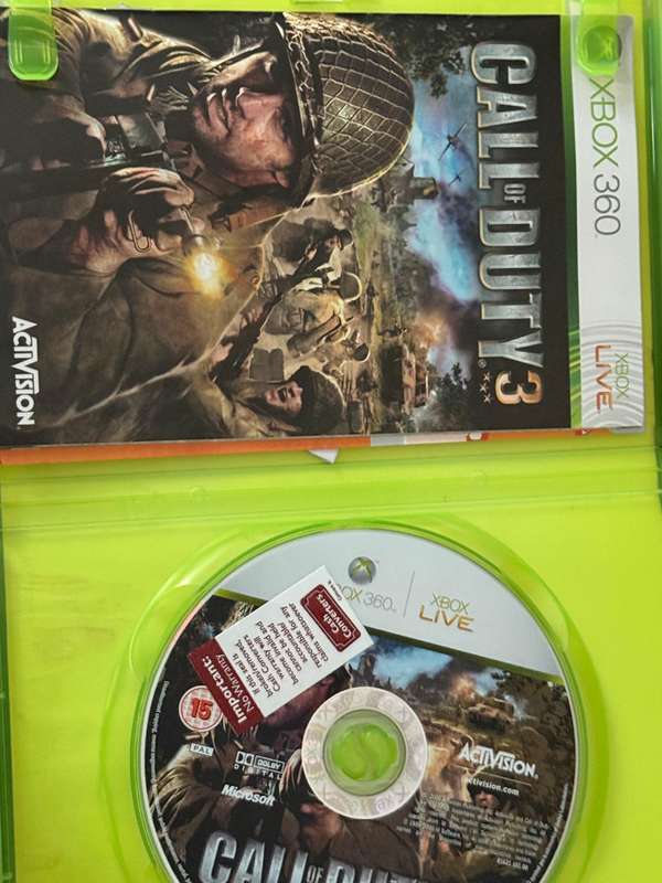 Retro Game - XBox360: Call of Duty 3