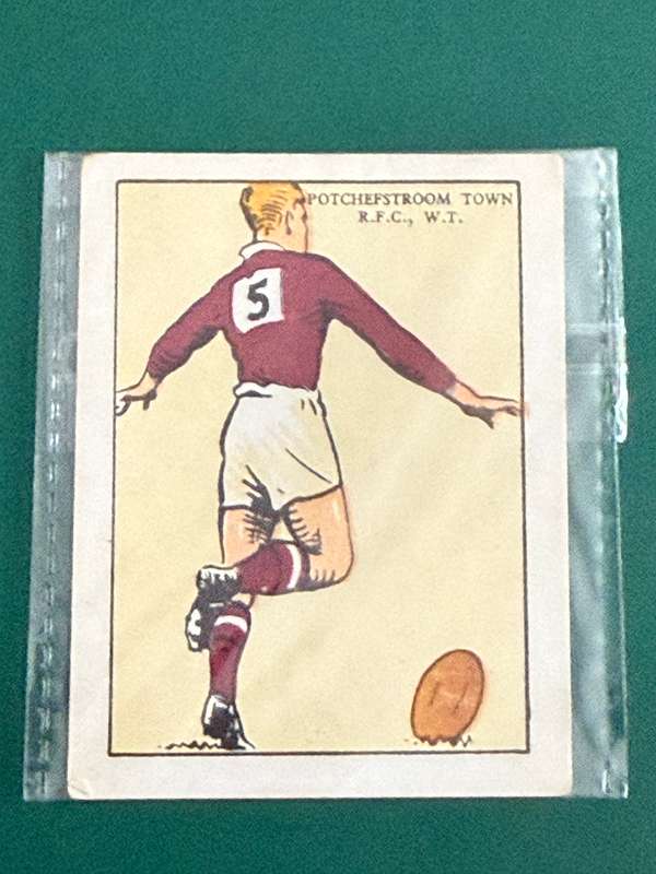 Rugby Card (1933) - Potchefstroom (Nr57) South-African Rugby Clubs issued by Springbok Cigarettes