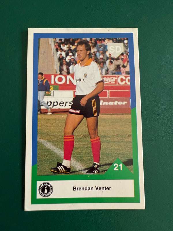 Rugby Card - Brendan Venter 1992 Sports Deck Rugby Card