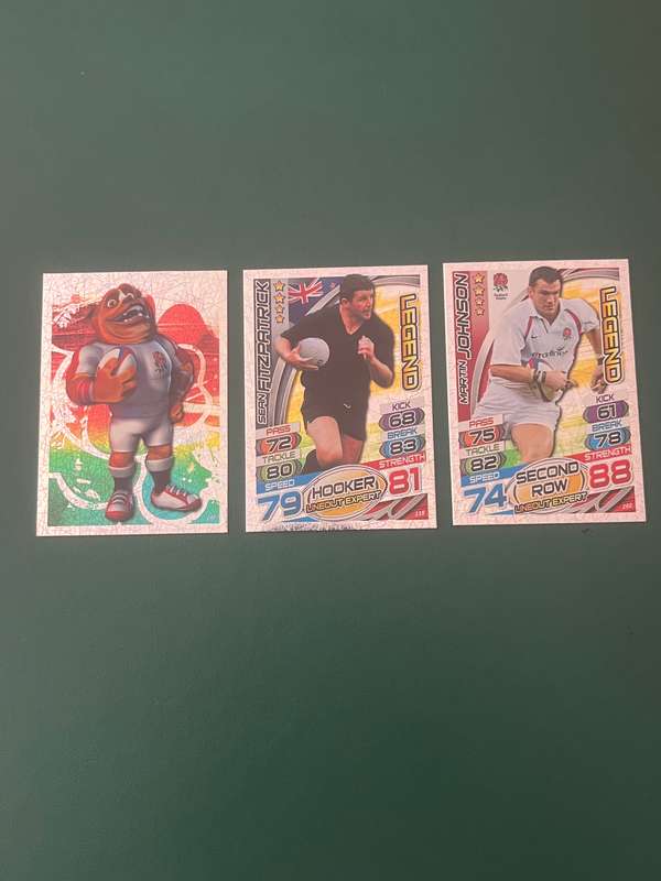 Rugby Cards - 2015 Rugby World Cup Foil Cards (3 * Foil Cards)