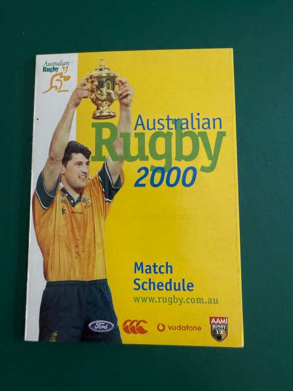 Rugby Itinerary - Australia Rugby 2000