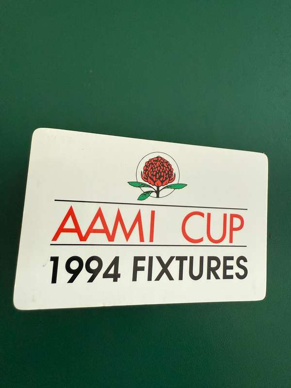 Rugby Itinerary - New South Wales Rugby 1994
