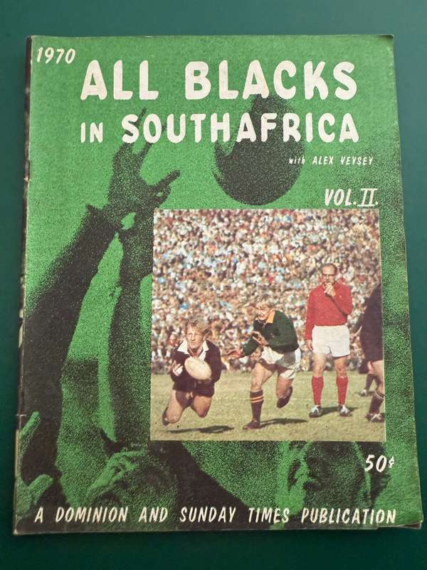 Rugby Supplement - 1970 All Blacks in South-Africa Vol II