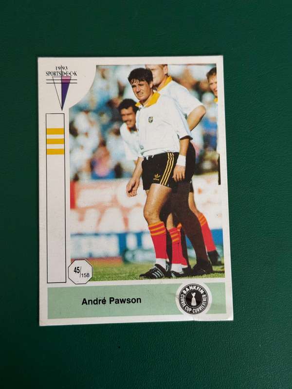 Rugby Card - Andre Pawson 1993 Sports Deck Rugby Card