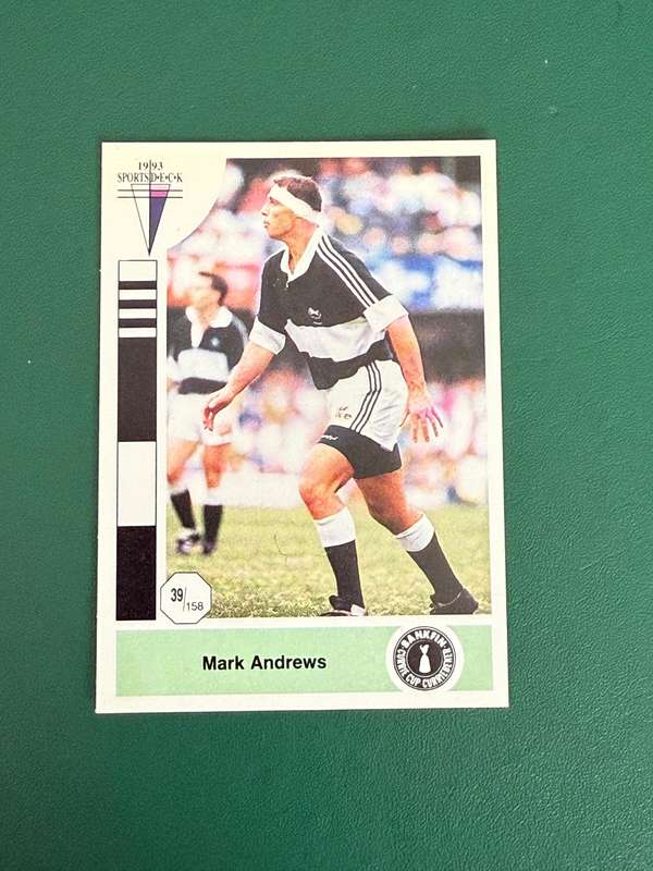 Rugby Card - Mark Andrews 1993 Sports Deck Rugby Card