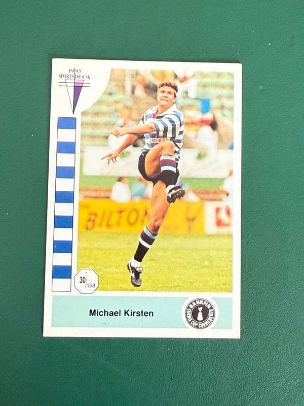 Rugby Card - Michael Kirsten 1993 Sports Deck Rugby Card