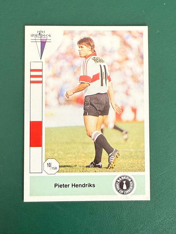 Rugby Card - Pieter Hendriks 1993 Sports Deck Rugby Card