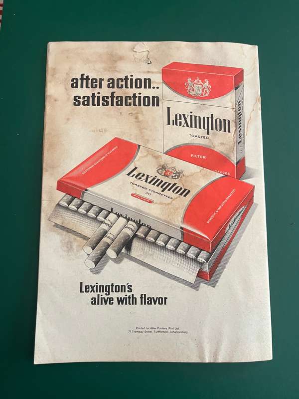 Rugby Programme - Transvaal vs British Lions 07/06/1980 (Wanderers)