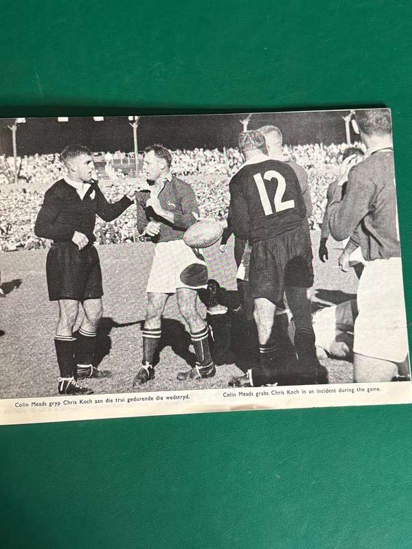 Rugby Booklet - All Blacks Rugby Tour 1960 (Book 3)