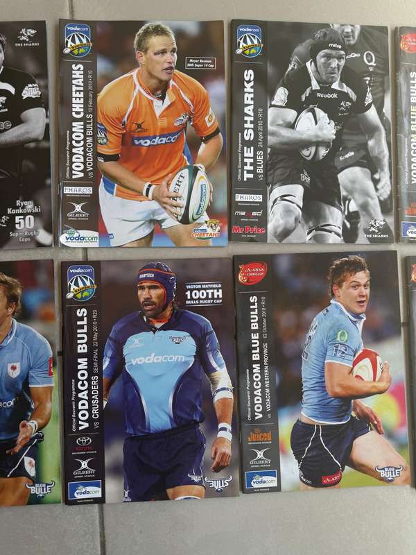 Rugby Programme - 10 * 2010 Rugby Programmes (See listing for details)