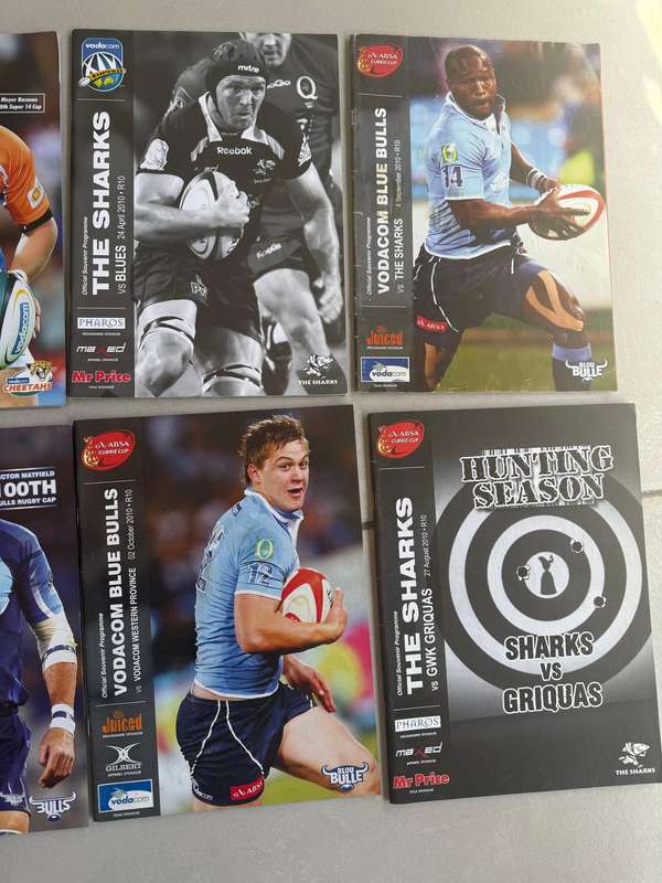 Rugby Programme - 10 * 2010 Rugby Programmes (See listing for details)