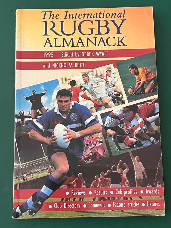 Rugby Book - The International Rugby Almanack 1995