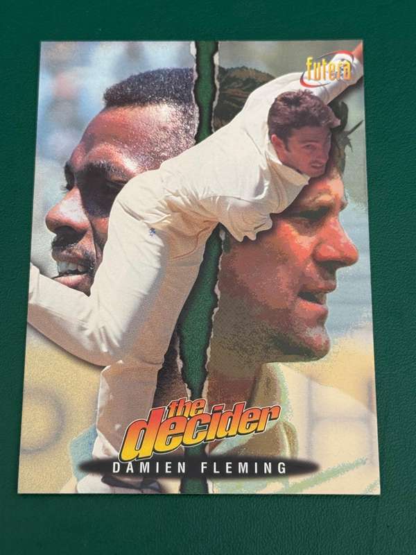 Cricket Card - Damien Fleming (Nr20) 1996 Futera Cricket Card