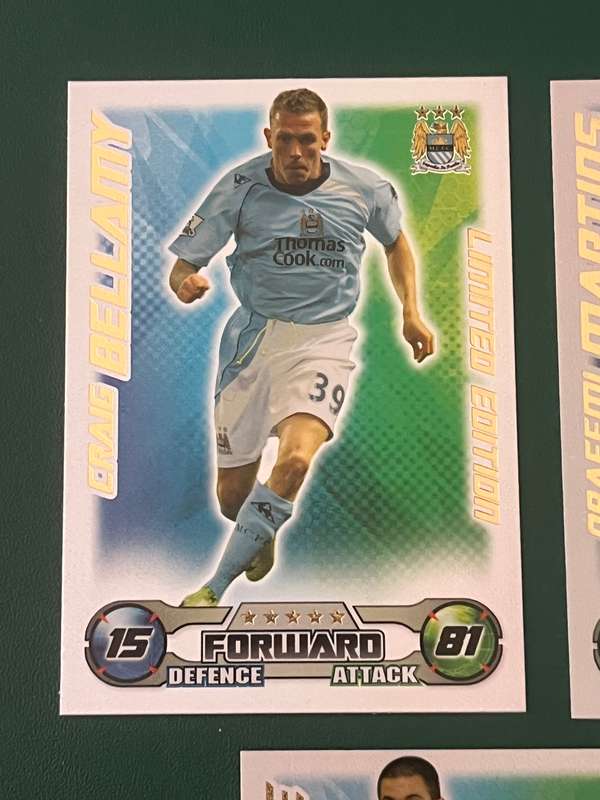 Match Attax Soccer/Football Cards - 2008/2009 English Premiership Limited Edition Cards * 5