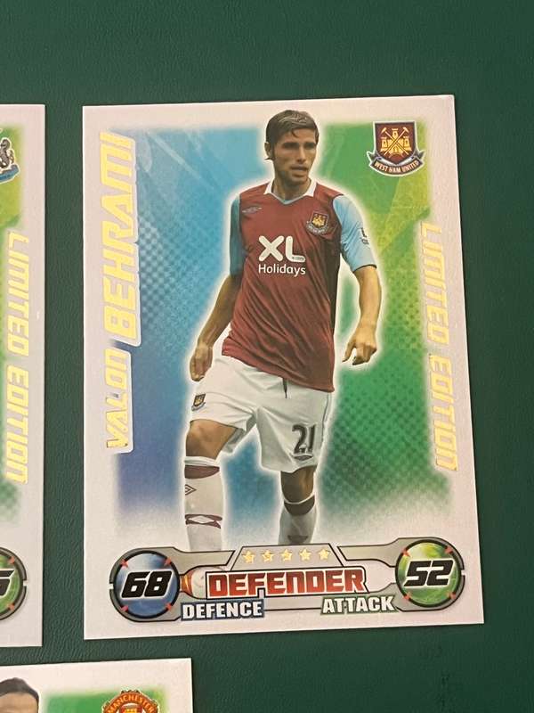 Match Attax Soccer/Football Cards - 2008/2009 English Premiership Limited Edition Cards * 5