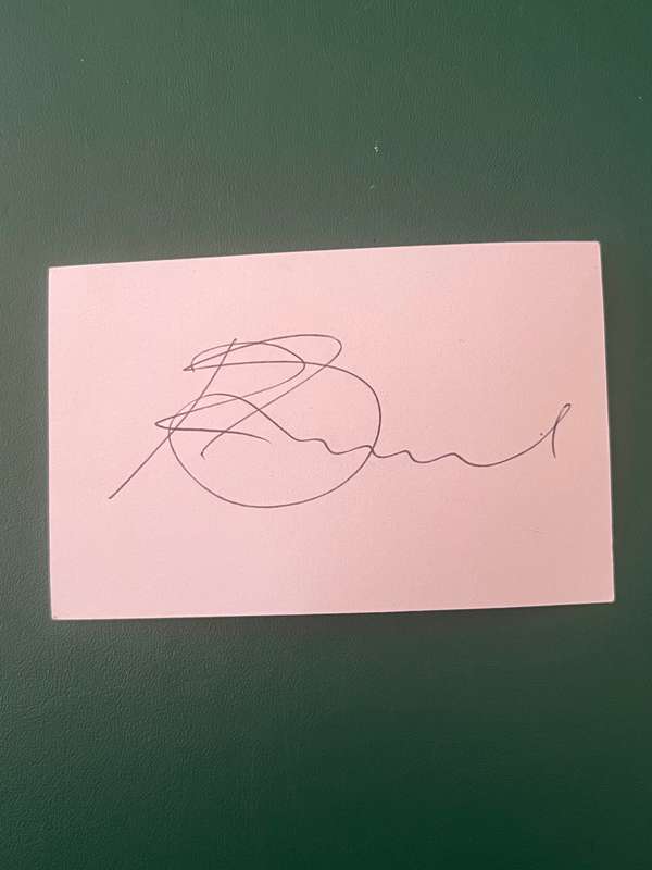 Rugby Signature - Springbok Nr616 Rudolf Streauli