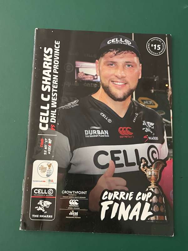 Rugby Programme - *FINAL* Currie Cup Sharks vs Western-Province 28/10/2017