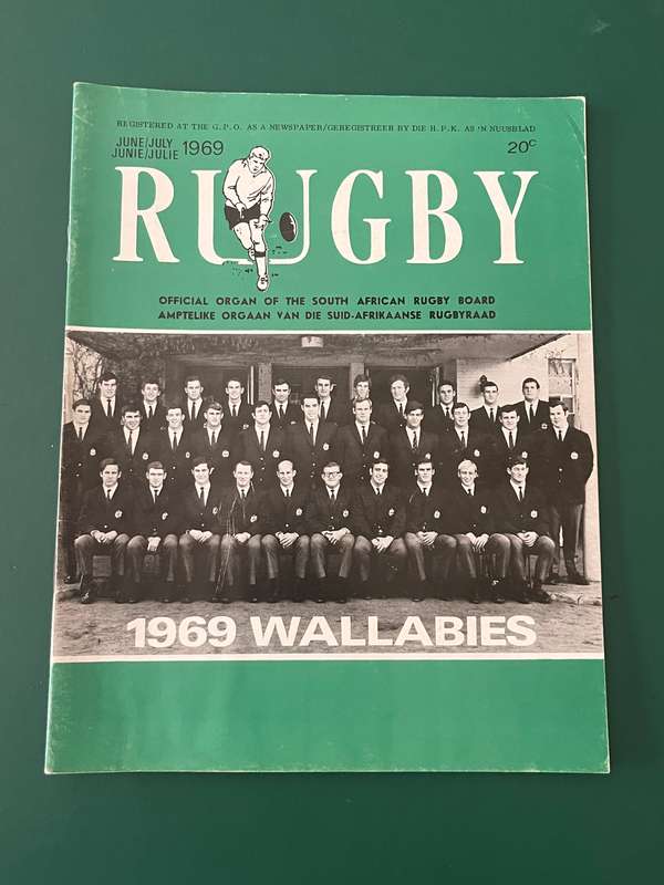 Rugby Magazine - Rugby July 1969