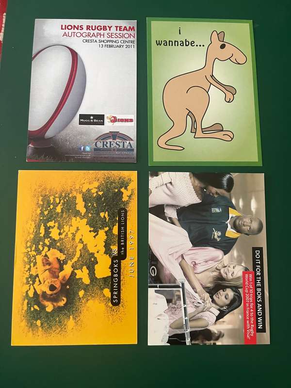 Rugby - Collection of Thirteen (13) Rugby Themed Postcards
