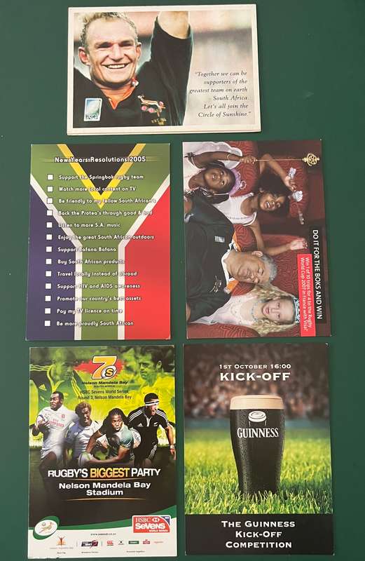 Rugby - Collection of Thirteen (13) Rugby Themed Postcards