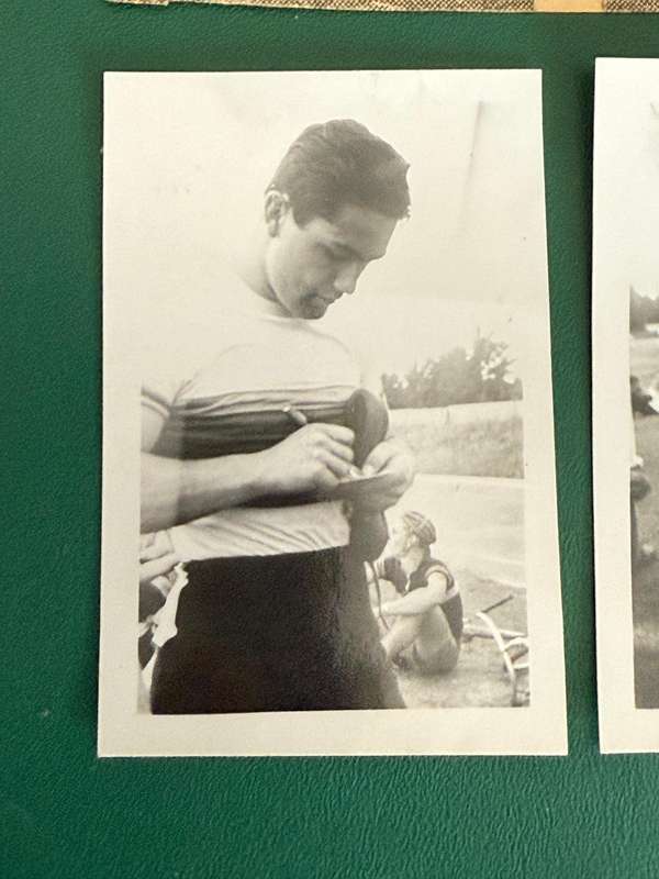 Mario Ghella *SIGNED* (1948 Olympic Cycling Sprint Champion and World Champion) Package