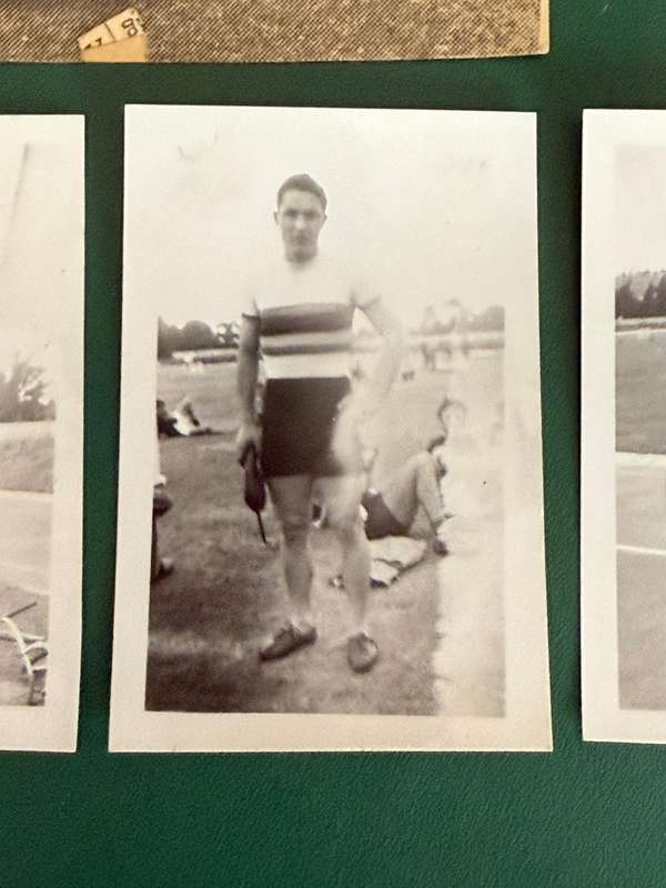 Mario Ghella *SIGNED* (1948 Olympic Cycling Sprint Champion and World Champion) Package