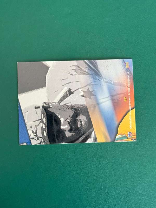 Cricket Card - *SIGNED*  Chris Harris (Nr37) 1996 One Day Moments Futera Cricket Card