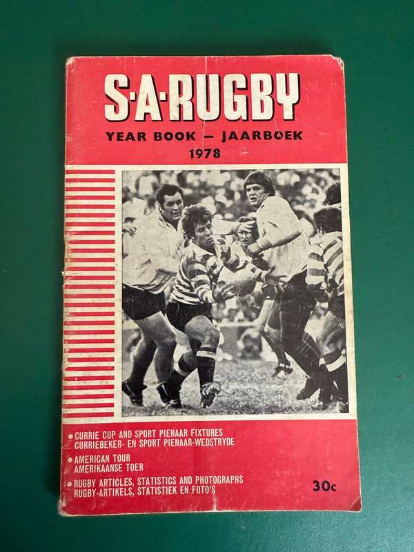 SA Rugby Annual 1978/Rugby Programme - Western-Province vs Eastern-Transvaal 22/07/1978