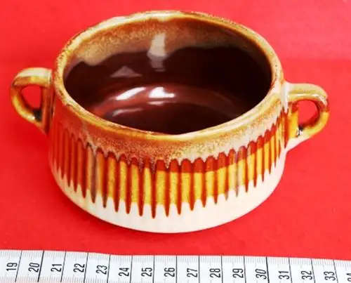 Vintage Soup Bowl - 2 Handles