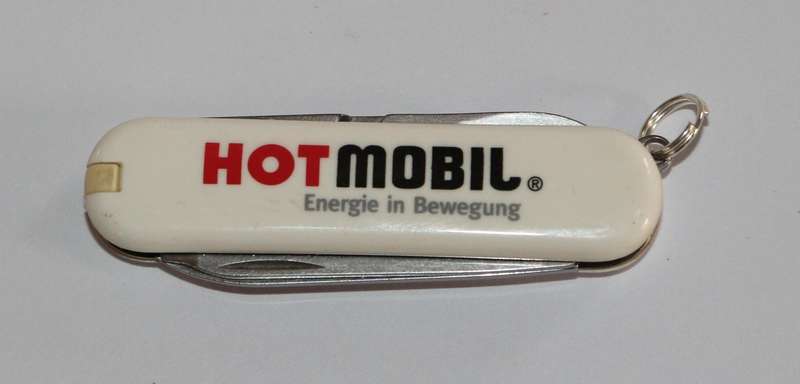 Victorinox - 58mm - Swiss Army Knife - (Classic SD) Hot Mobil logo