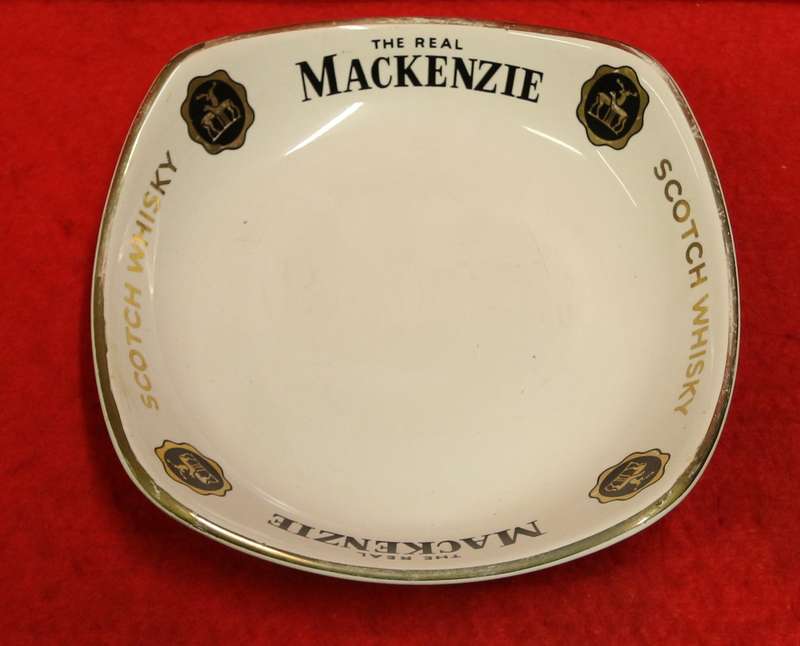 The Real Mackenzie Sctoch Whiskey Ashtray