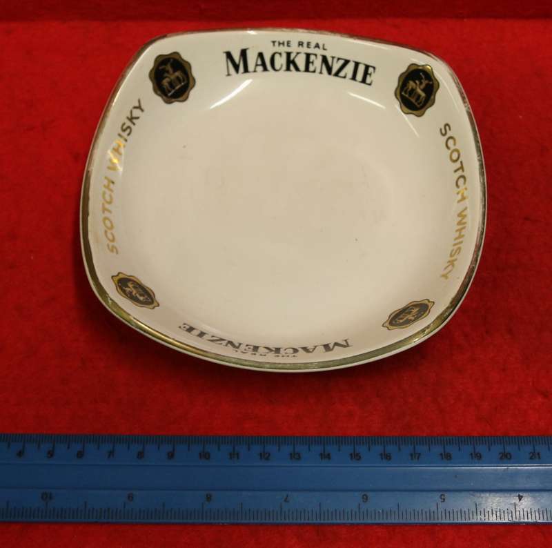The Real Mackenzie Sctoch Whiskey Ashtray
