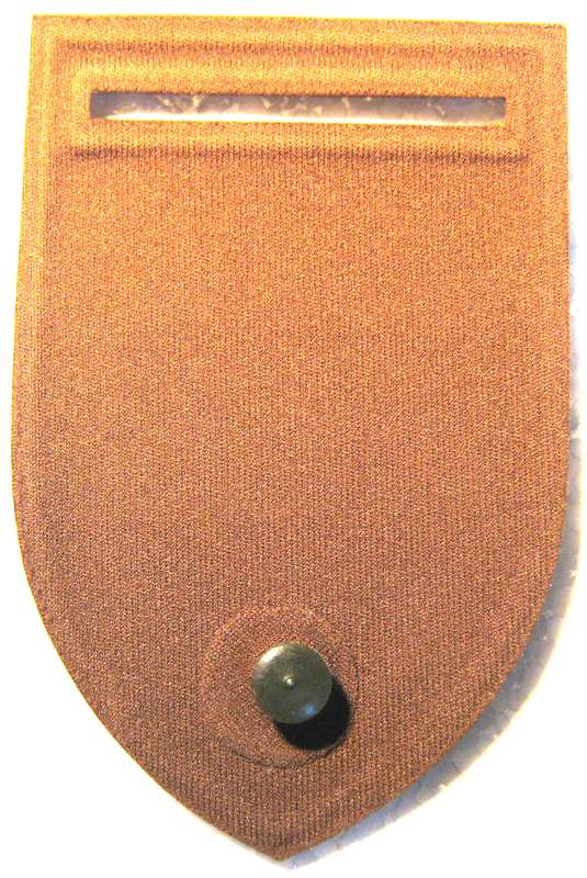 PRIDE OF LIONS TUPPERWARE SHOULDER FLASH IN GOOD UNUSED CONDITION