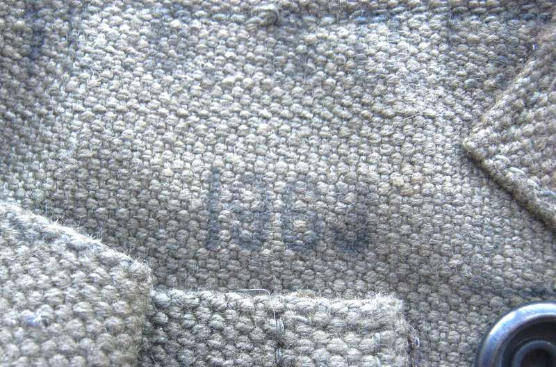 PAIR OF 303 AMMO POUCHES DATED 1963 WITH SAP STAMP IN GOOD UNUSED CONDITION