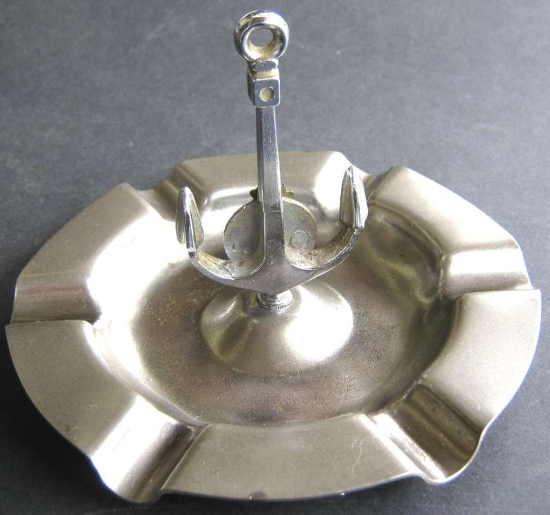 OLD SAS PRESIDENT PRETORIUS ASH TRAY  IN GOOD USED CONDITION