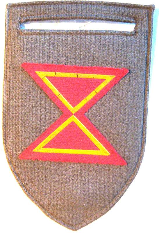 OLD SADF COMMAND HQ COMPANY TUPPERWARE FLASH WITH PIN IN USED CONDITION