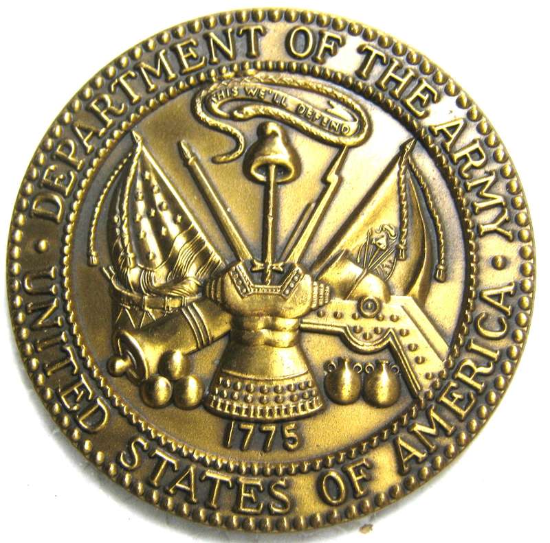 U.S. DEPARTMENT OF THE ARMY - ASSISTANT CHIEF OF STAFF FOR INSTALLATION MANAGEMENT, CHALLENGE COIN
