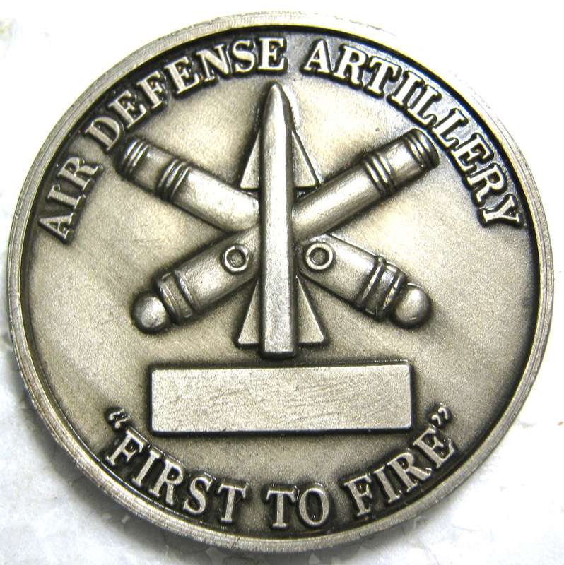 U.S. C BATTERY, 4-3 AIR DEFENCE ARTILLERY - 1ST BRIGADE COMBAT TEAM,  CHALLENGE COIN - 4 CM WIDE