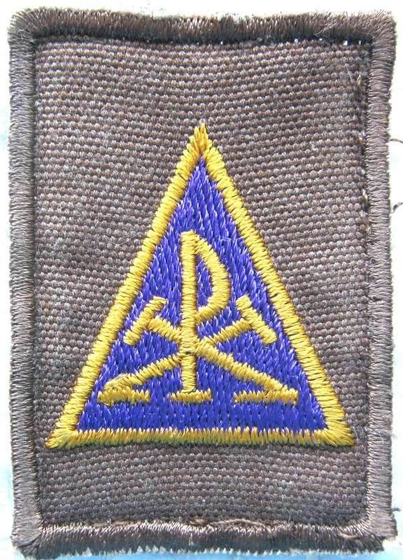 SADF CHAPLAIN CLOTH FIELD BREAST BADGE IN UNUSED CONDITION