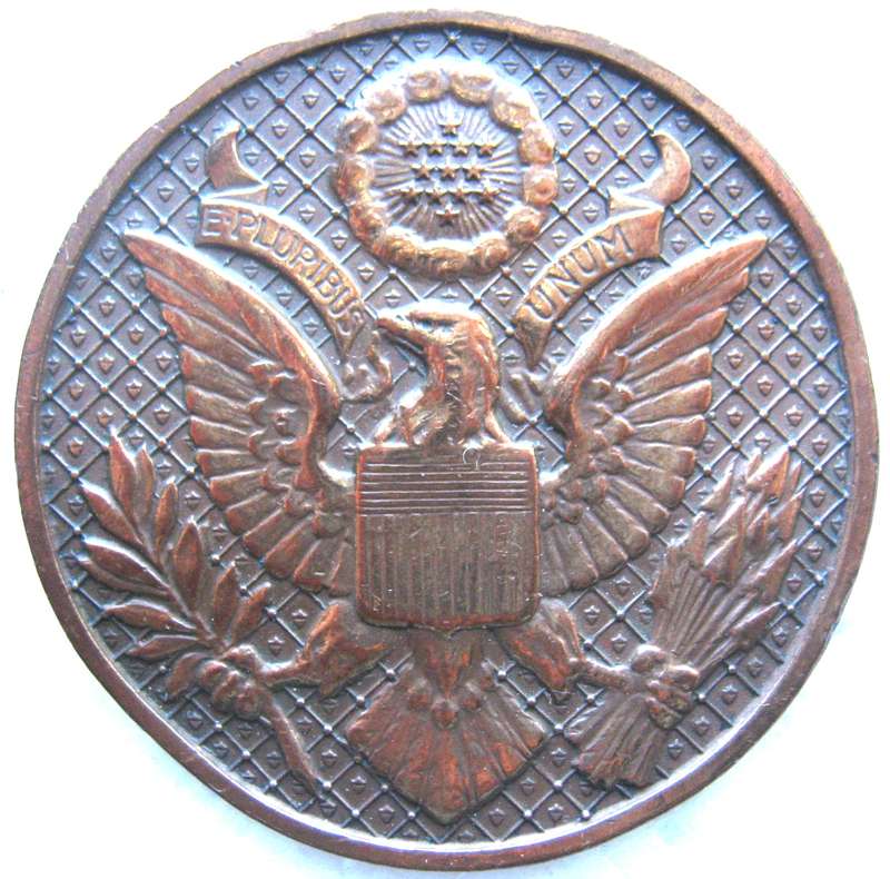 U.S.ARMY SERVICE CAP BADGE NO PIN OTHERWISE IN VERY GOOD CONDITION