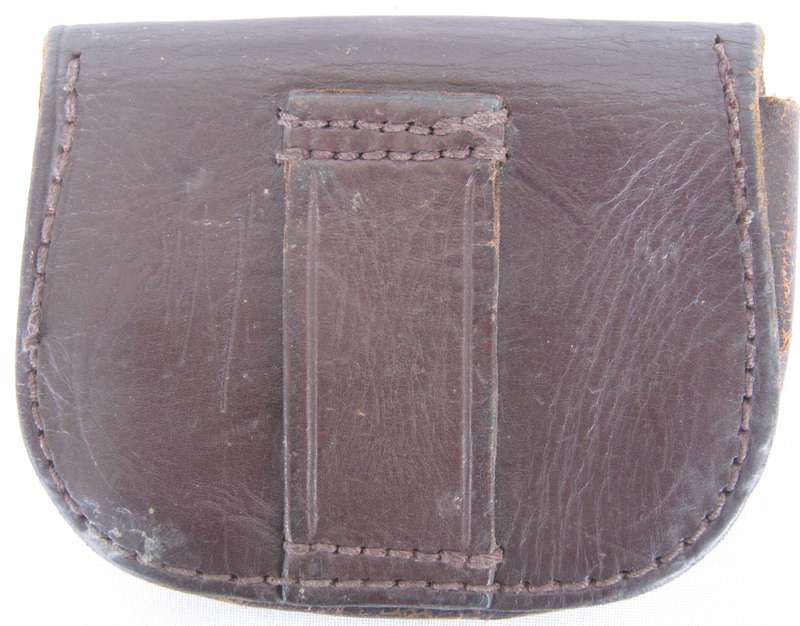 OLD LEATHER HANDCUFF POUCH  IN VERY GOOD CONDITION