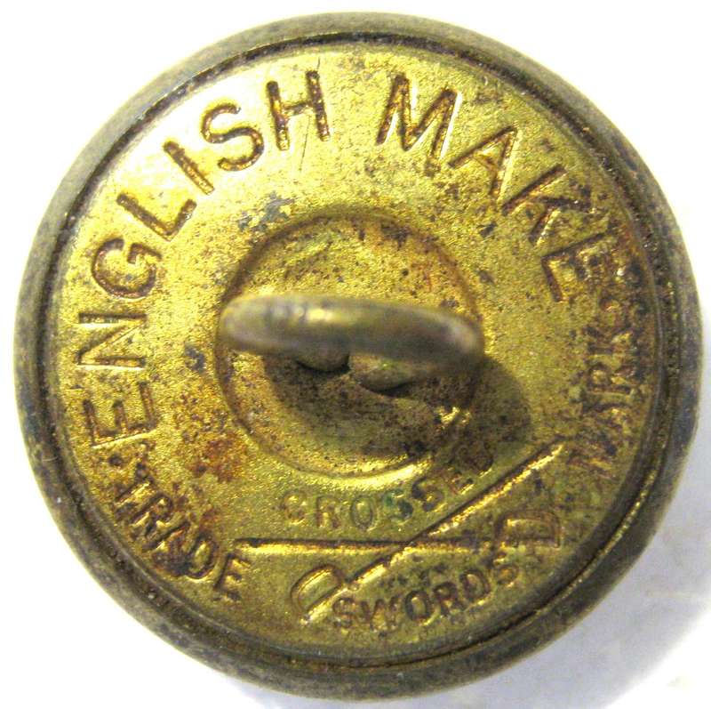 BOER WAR ERA ZAR POLICE BUTTON 24MM WIDE IN GOOD CONDITION