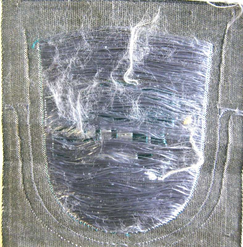 WW2 FINLAND MILITARY LMG GUNNER CLOTH BADGE IN UNUSED CONDITION