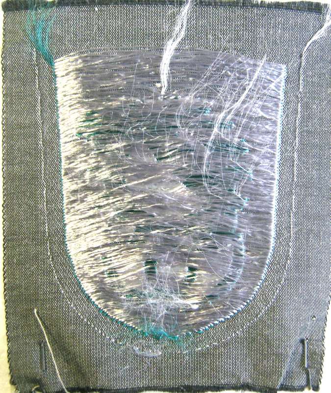 WW2 FINLAND MILITARY TELECOMMUNICATION OPERATOR CLOTH BADGE IN UNUSED CONDITION