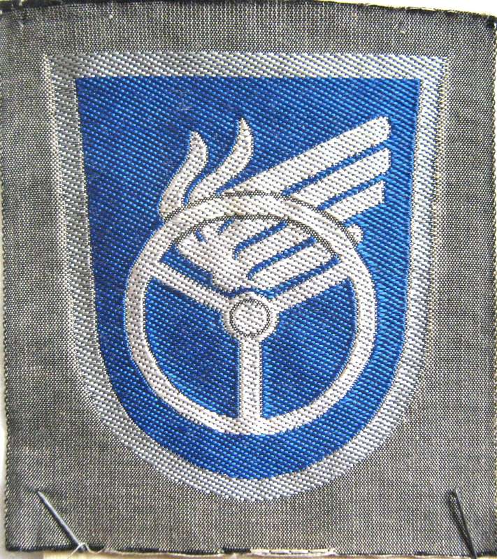WW2 FINLAND ORIGINAL MILITARY DRIVER CLOTH BADGE IN UNUSED CONDITION
