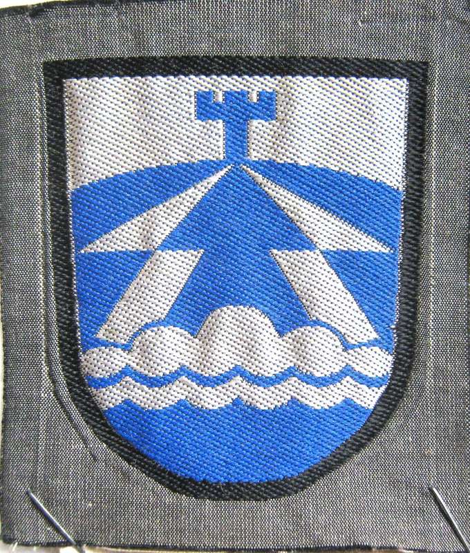 WW2 FINLAND ORIGINAL MILITARY METEORLOGISTICAL OBSERVER CLOTH BADGE IN UNUSED CONDITION
