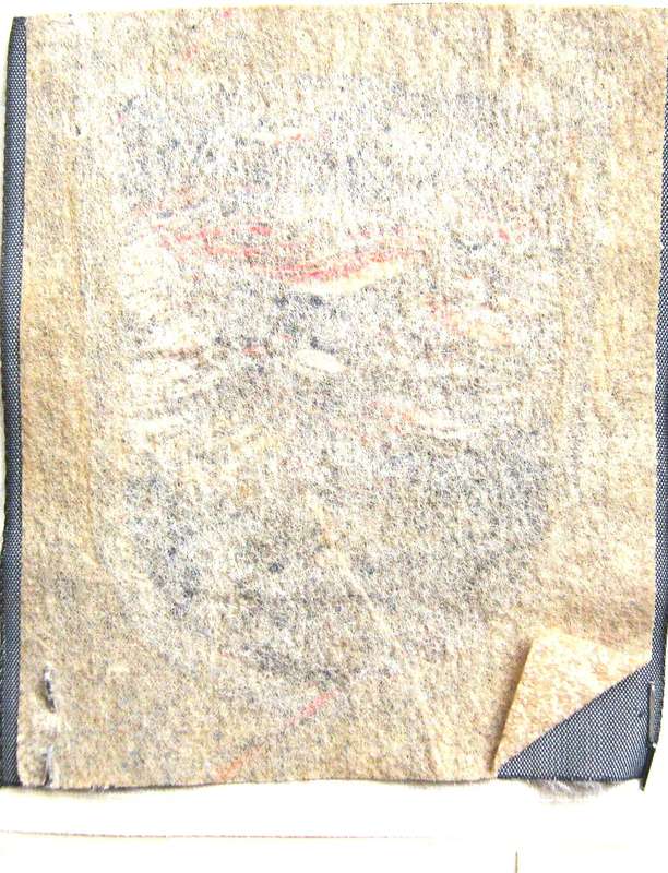 WW2 FINLAND ORIGINAL MILITARY SOUND AND LIGHT MEASUREMENTS CLOTH BADGE IN UNUSED CONDITION