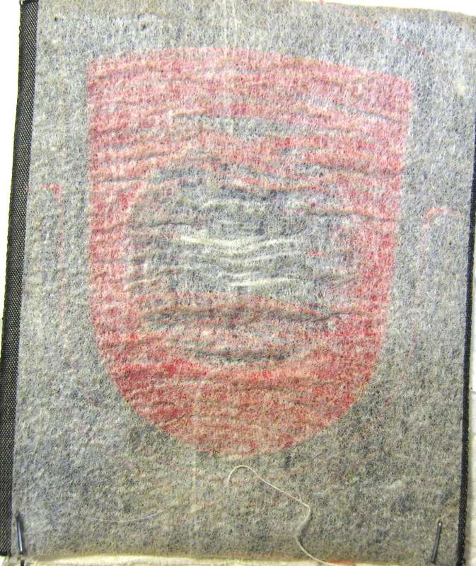 WW2 FINLAND ORIGINAL MILITARY MEDICAL CORPS CLOTH BADGE IN UNUSED CONDITION