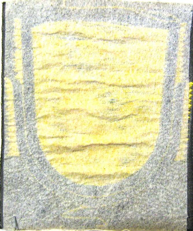 WW2 FINLAND ORIGINAL MILITARY INFANTRY CORPS CLOTH BADGE IN UNUSED CONDITION