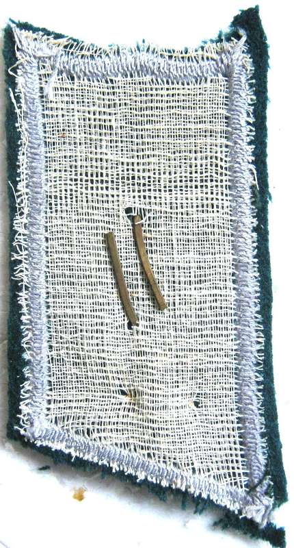 WW2 FINLAND ORIGINAL CADET OFFICERS  COLLAR PATCH IN UNUSED CONDITION